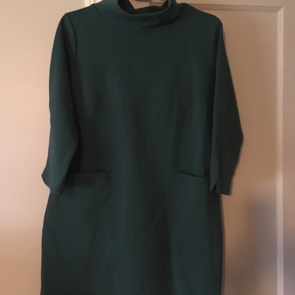 Biden hunter green tunic